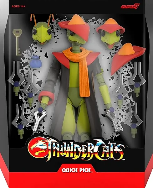 THUNDERCATS SUPER7 ULTIMATES ACTION FIGURE QUICK PICK 18 CM